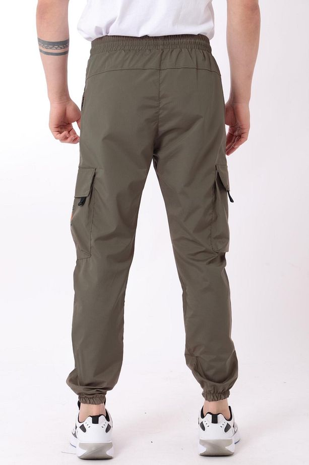 Paraşüt Kumaş Baskılı Paça Lastikli Kargo/Jogger Alt PLDP 02_0347 - 6