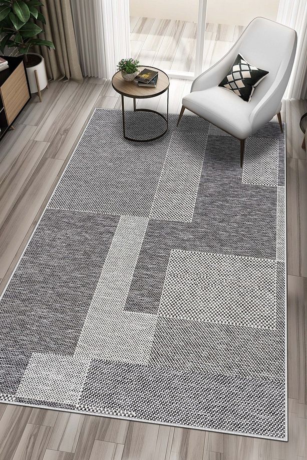 Makinede Yıkanabilir Kaymaz Taban Leke Tutmaz Salon Halısı Mutfak Halısı ve Yatak Odası Halısı - 1