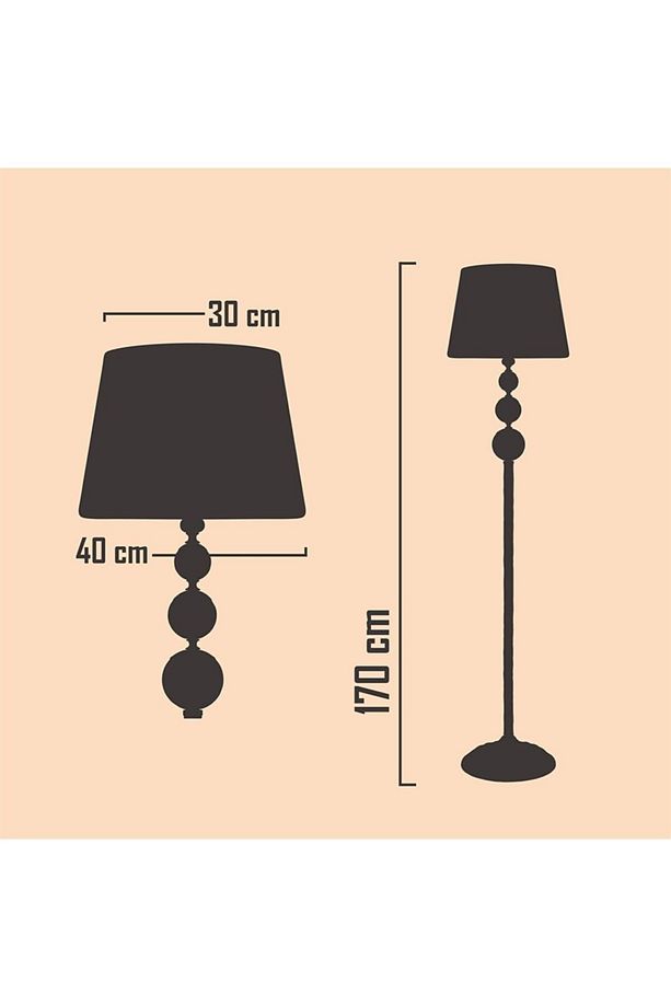 Eskitme 3 Lü Küre Lambader Mataro - 5