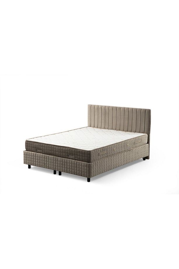 Safir Baza Başlık Pedsiz Yatak Seti 120x200 - 3