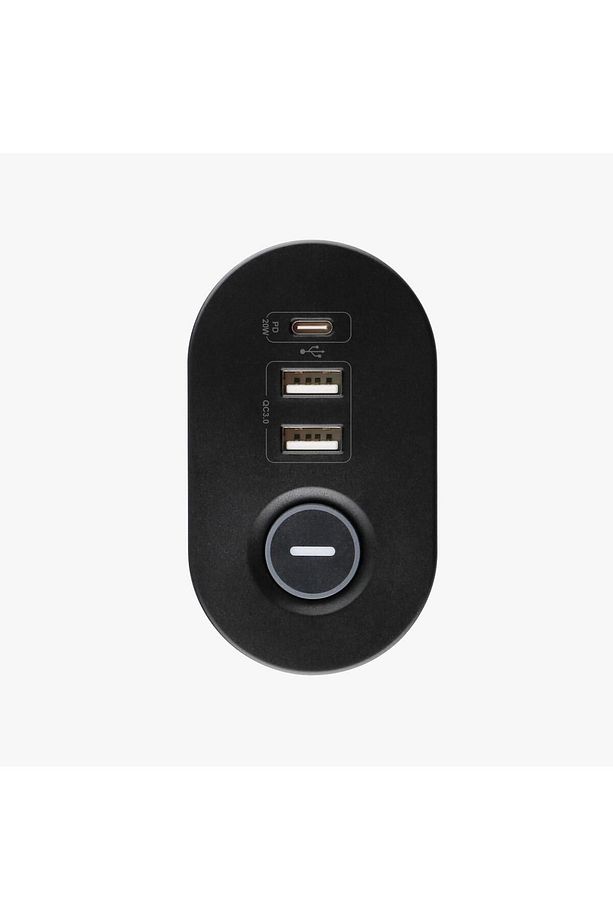 Akım Korumalı Priz Masa Kenarı Ayarlanabilir 3 Priz + 2 USB + 1 Type C Girişli Priz - 7