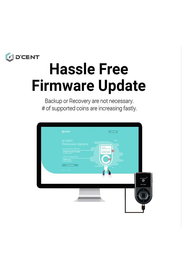 D'cent Hardware Wallet Biyometrik Soğuk Cüzdan - 7