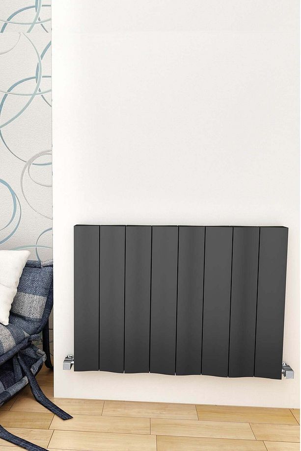Faro Dekoratif Radyatör Tek Panel Antrasit Siyah 600 X 409 Cm - 2