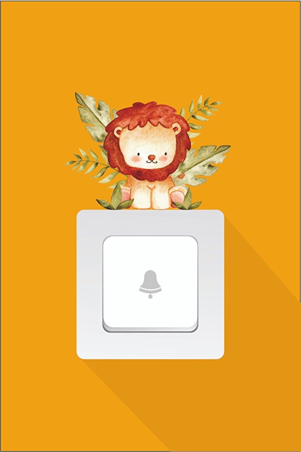 ملصق مقبس الأسد - 2