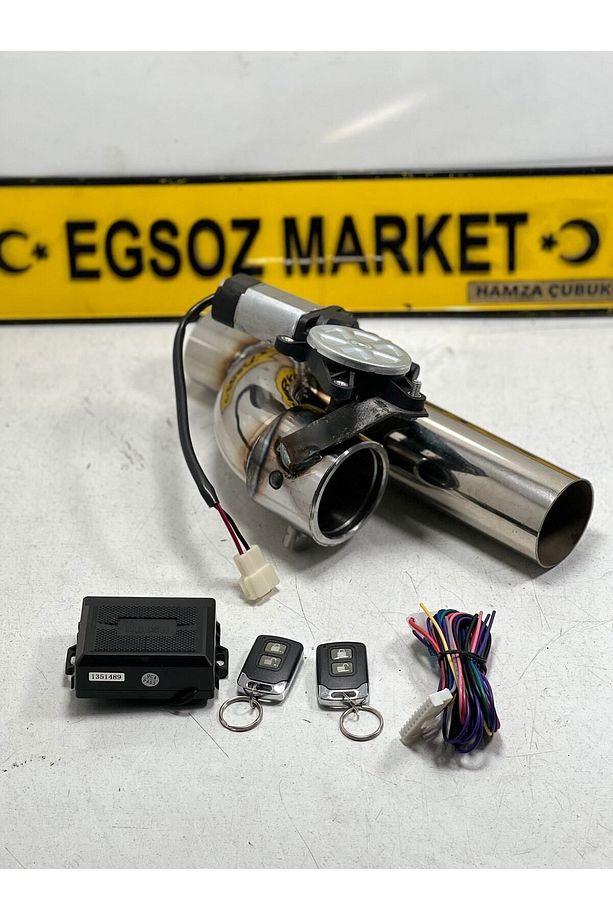 Tek Vanalı Cut Out Egzoz Krom - 1