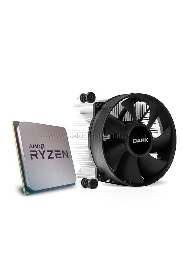 Ryzen 5 7500F AM5 3.7 GHz 32 MB 65 W Tray+Fan (Kutusuz, Soğutuculu) MPK İşlemci - 3