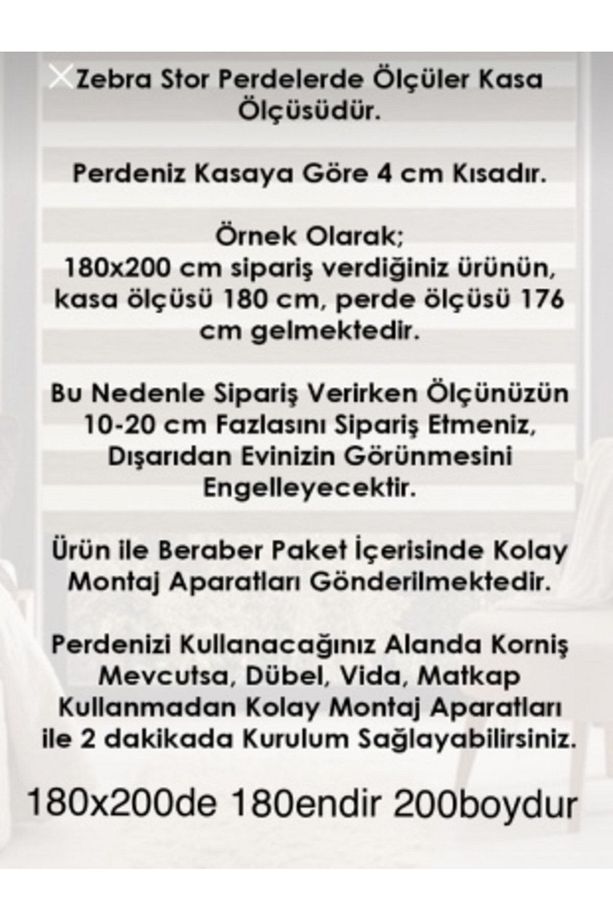 Coffe Kahve Kupa Desenli Zebra Stor Mutfak Perdesi - 6