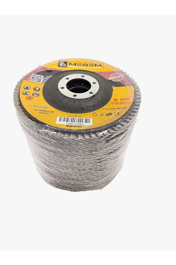 10'lu Flap Disk Zımpara 115x22mm 60kum - 2