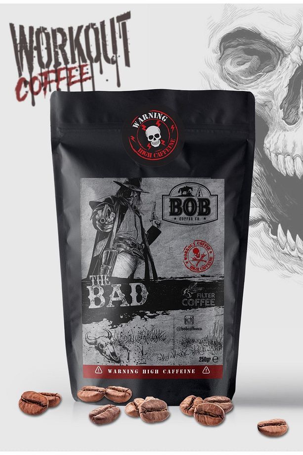 Bob Coffe Co. 250gr Yüksek Kafeinli Kahve - 1