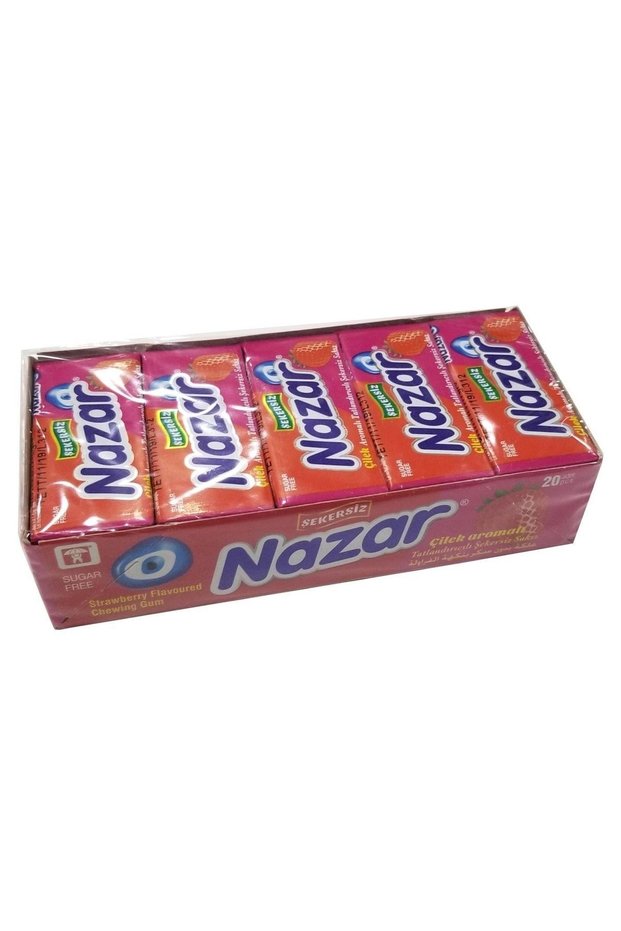 Nazar Gum 5 Piece Strawberry