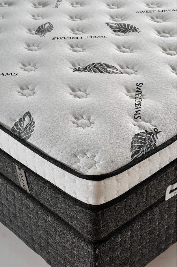 MD Alize 120x200 Tek Kişilik Yatak, Baza, Başlık Seti GM190 - 4