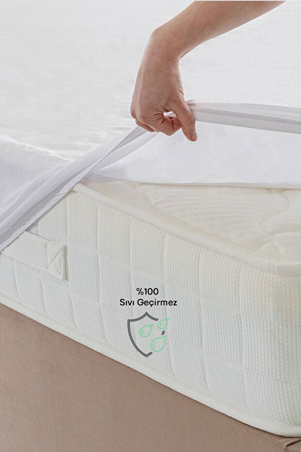 Viscoflex Fitted Waterproof, Cotton, Mattress Protector Mattress Cover