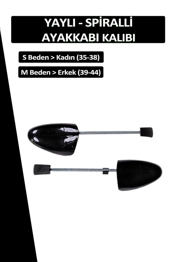 Bağcık Comfy Siyah Yaylı Ayakkabı Kalıbı - 2
