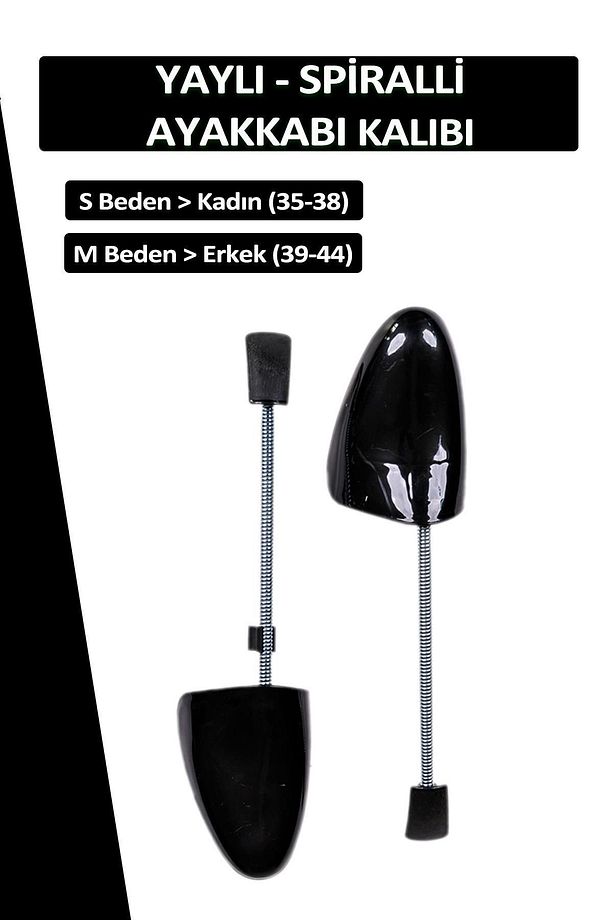 Bağcık Comfy Siyah Yaylı Ayakkabı Kalıbı - 1
