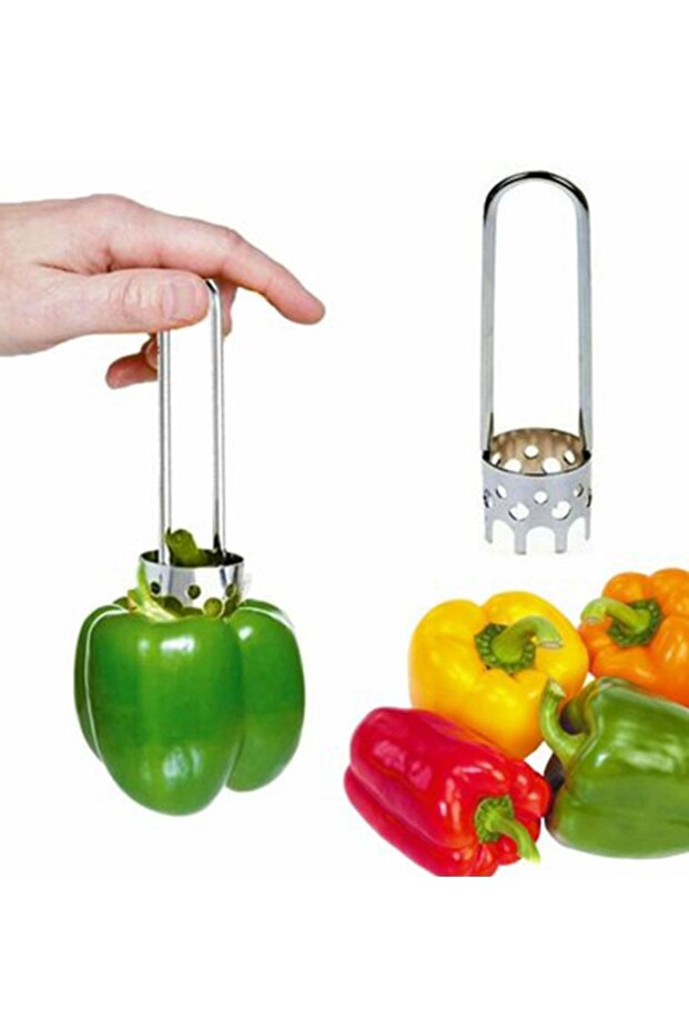 Stuffed Pepper Carver Metal Zucchini Vegetable Carver