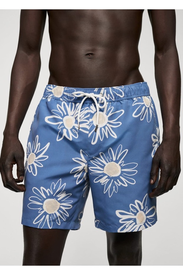 Çiçek desenli mayo - 6