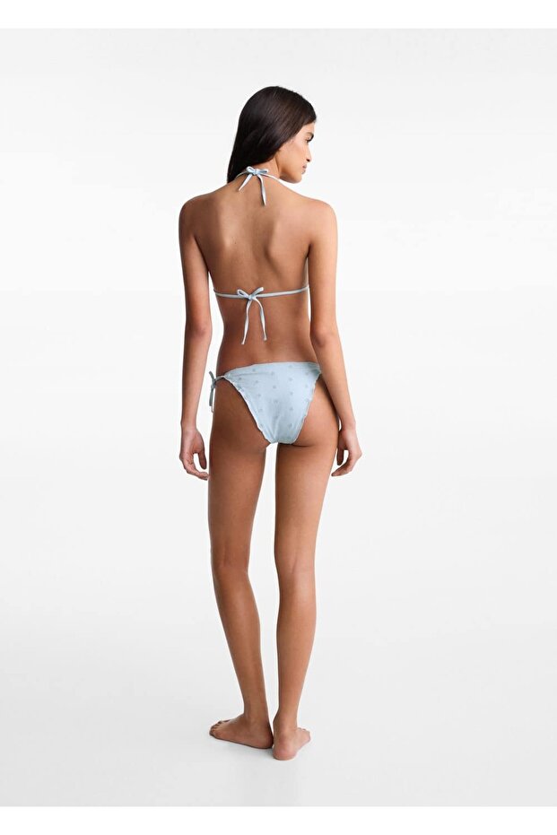 Çiçek Işlemeli Bikini - 4