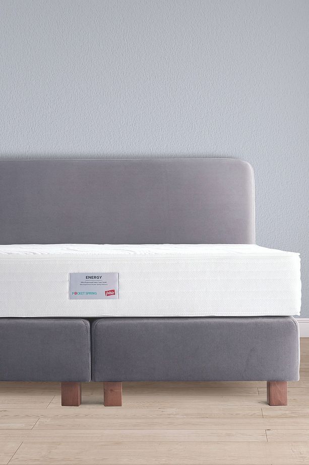 Beyaz Energy Ultra Ergonomik Mikro Tek Kişilik Yaylı Yatak - 1