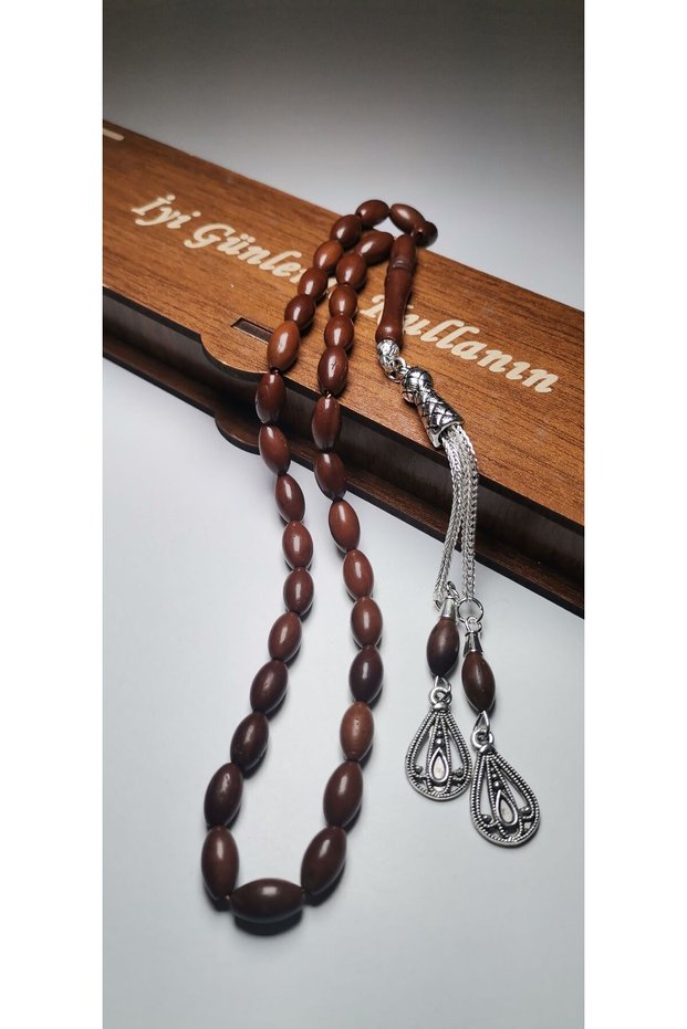 Non-Tarnishing Metal Tasseled Tassel Fine Design Barley Cut Kuka Prayer Beads