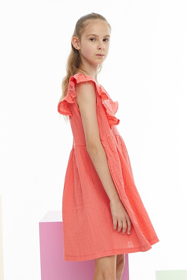 R-7596 Model haljine za devojčice - 6