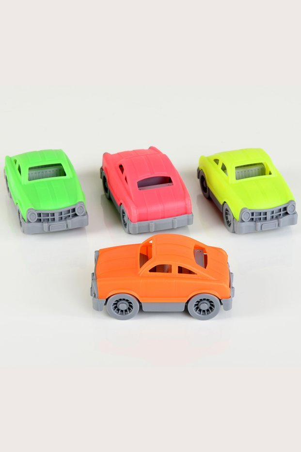 Miniq City Car Auto Neon 12 Pieces Toy Car
