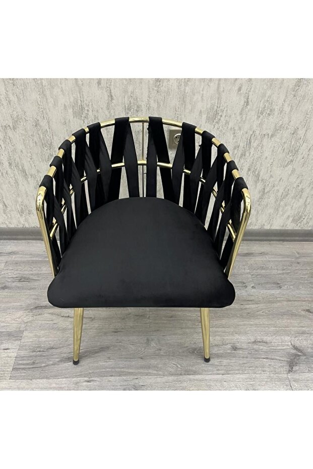 Tekli Siyah Gözde Sandalye - 3