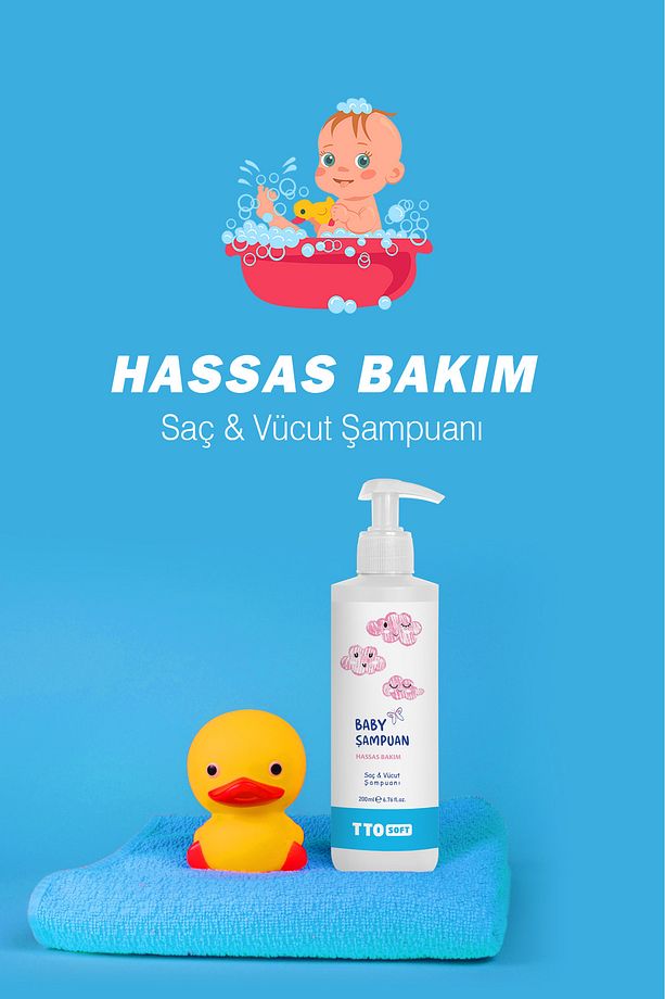 SOFT BEBEK ŞAMPUANI 200 ML - 3
