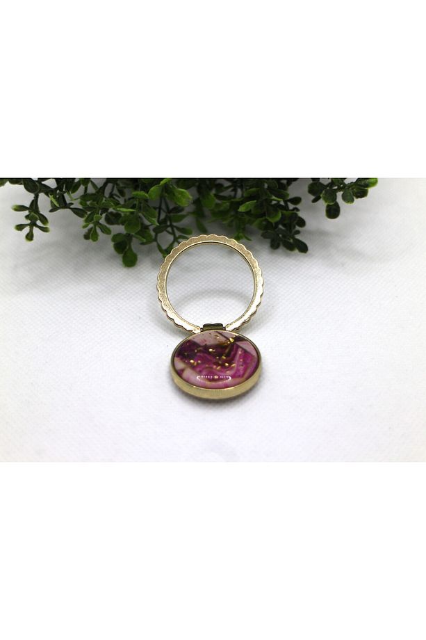 Popsocket Telefon Tutacağı Yüzük Demir Model ve Desenli Parmak Tutucu - 3