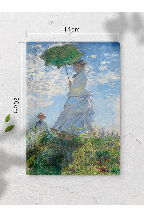 Çizgisiz Defter, Modern Sanat Temalı Notebook 4 Adet, Not Defteri, 64 Sayfa 14*21cm - 4