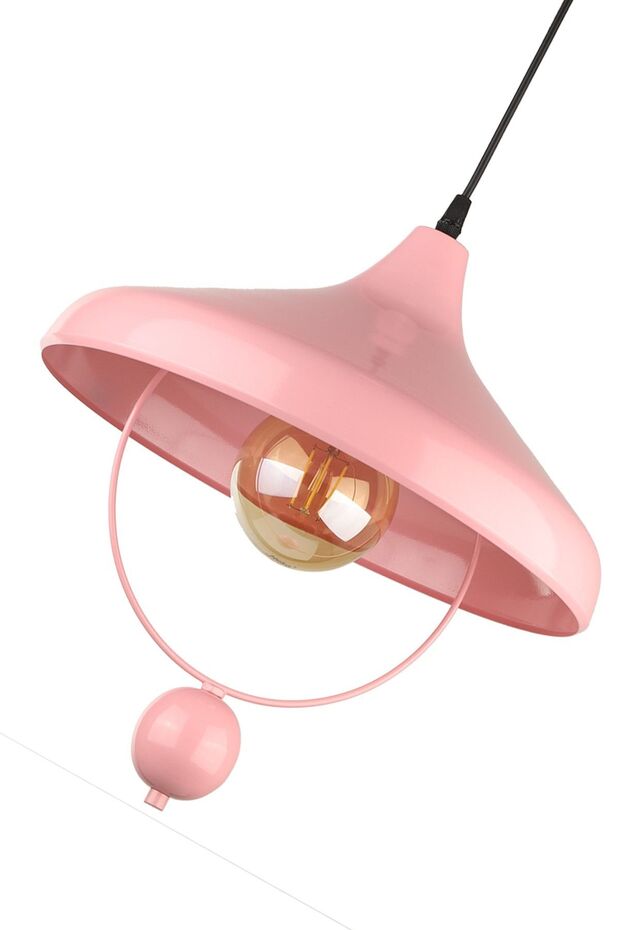 Göksel Tekli Avize Pembe - 4