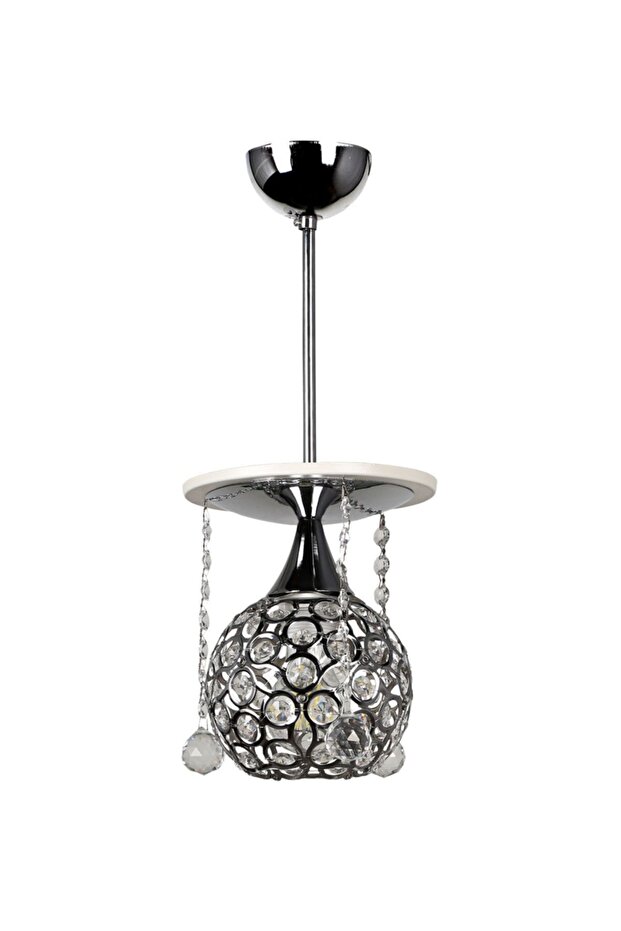 Penta Tekli Beyaz Avize - 2