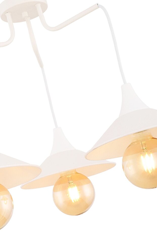 Berlin 3.lü Beyaz - 4