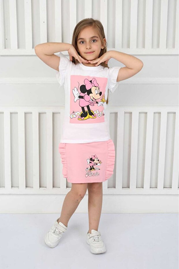 Summer Ruffle Detailed Skirt Set
