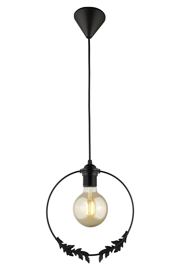 Haliç Tekli Avize Siyah - 2