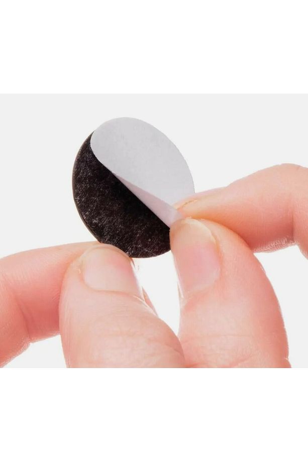 50 Adet Etiket Magnet Yapışkanlı Magnet Mıknatıs, Çap: 25 mm Esnek Yuvarlak Kesimli Mıknatıs - 6