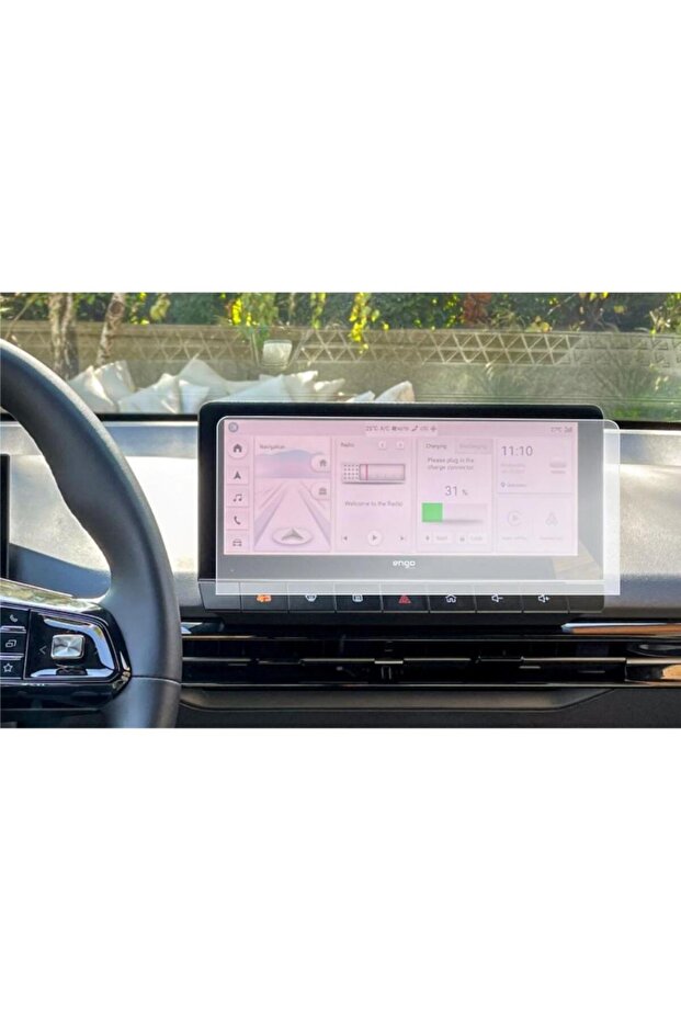 MG4 10.25 inch - Transparent Matte Screen Protector Multimedia - 1