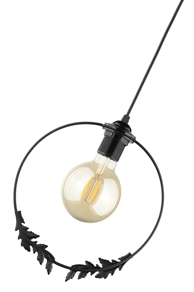 Haliç Tekli Avize Siyah - 4