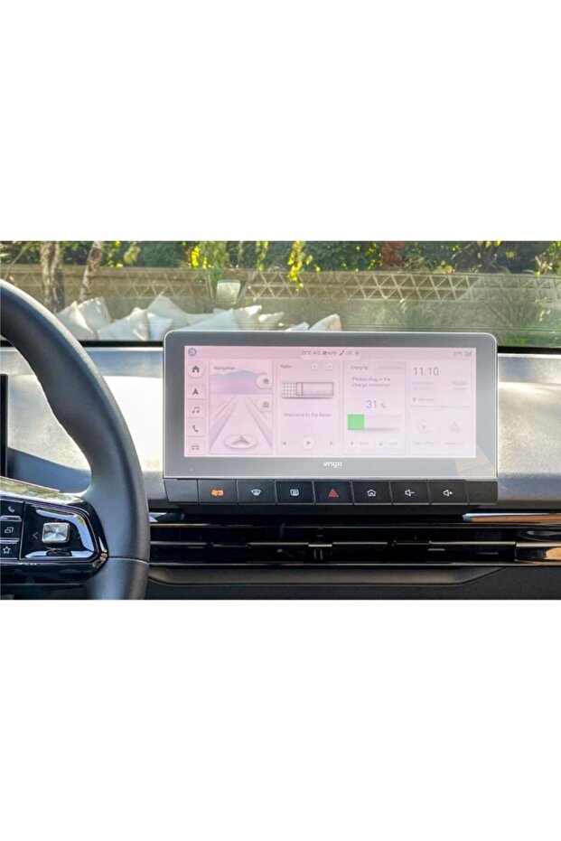 MG4 10.25 inch - Transparent Matte Screen Protector Multimedia - 3