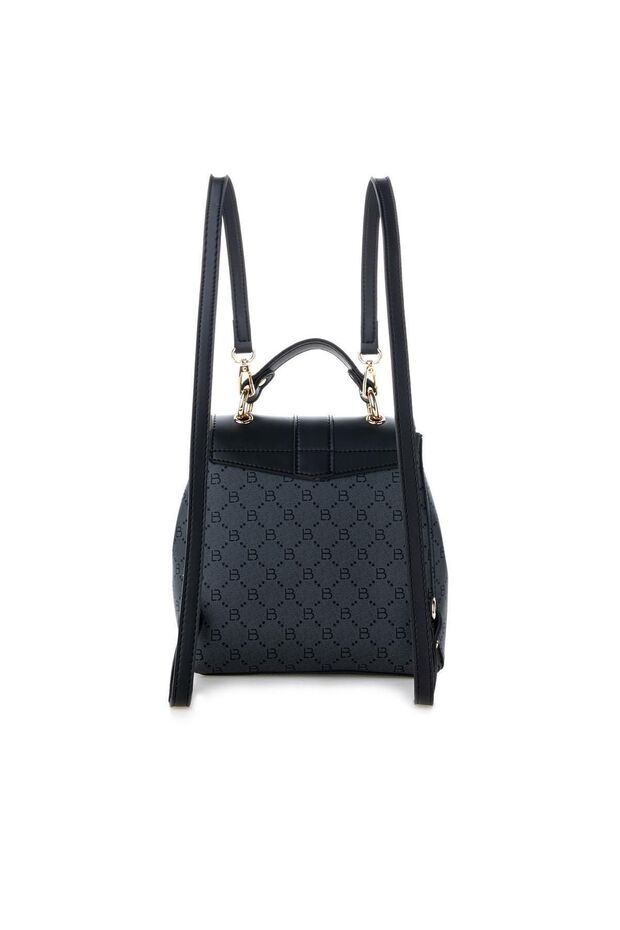 حقيبة ظهر نسائية منقوشة - 6