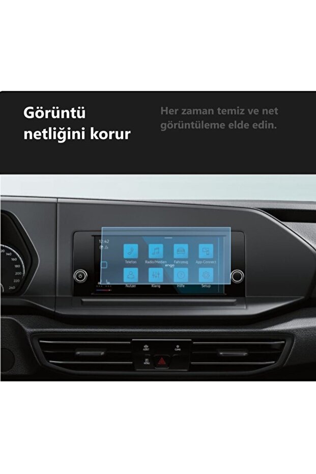 Volkswagen Caddy 8.25" Composition - Navigation Screen Protector - 5
