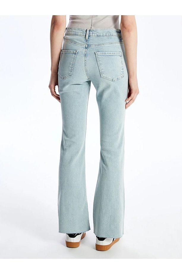 LCW Jeans Mars Flare Kadın Jean Pantolon - 4