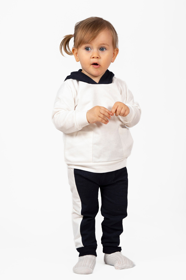 طقم أطفال مكون من قطعتين بنمط الدب - 2