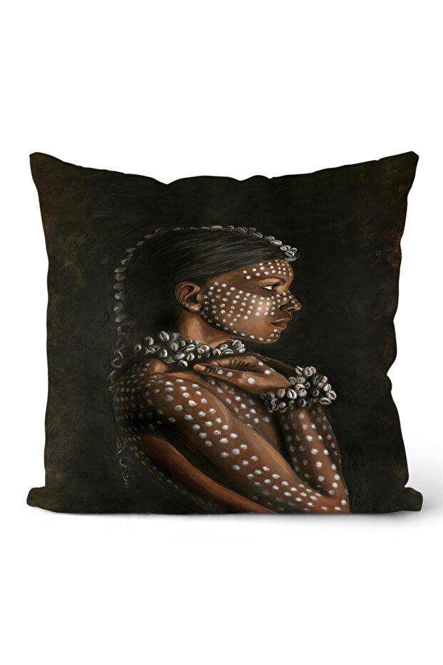 Double Sided Throw Pillow Cover Code: Kir3723 - 1