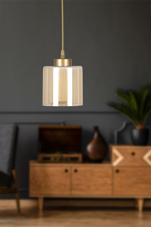 Nitra Tekli Avize Eskitme Bal Çift Cam - 1