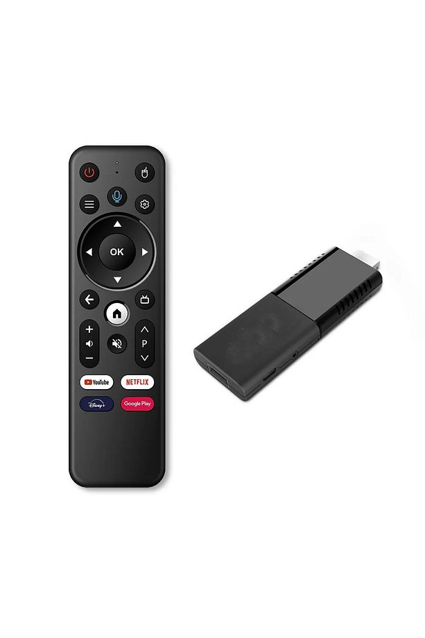 Android Fire TV 4K+ Android 12.5 IPTV  Ses kontrollü Kumanda 2GB Ram+16GB Hafıza Wi-Fi 5G Quad Core - 1