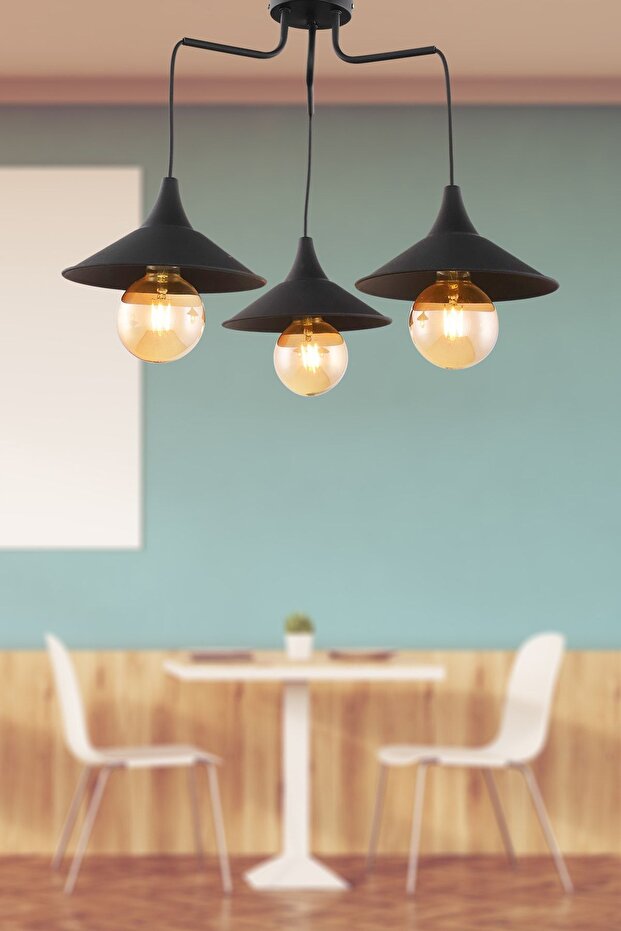 Berlin 3.lü Siyah - 1