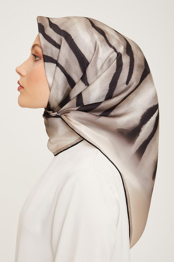 İpek Eşarp 9020d-03 - 2023 Kış Ipek Twill - 4