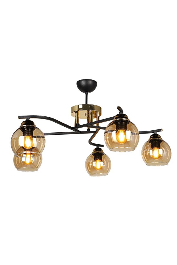 Alkan 5.li Avize Siyah - 2