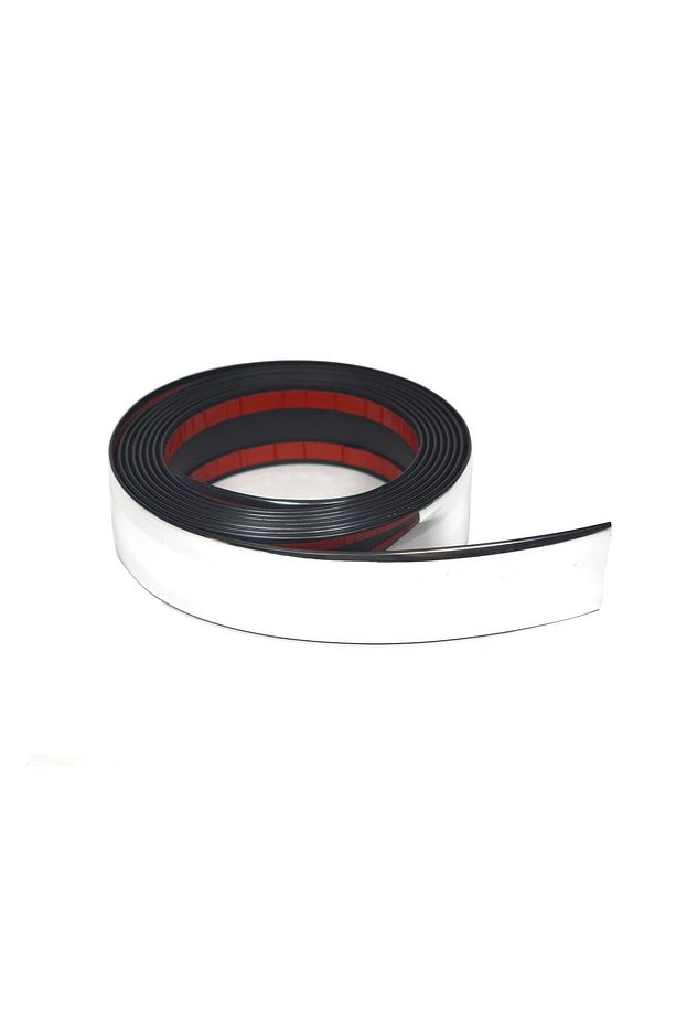 30 mm Yapışkanlı Şerit Krom 3d 5 metre - 2