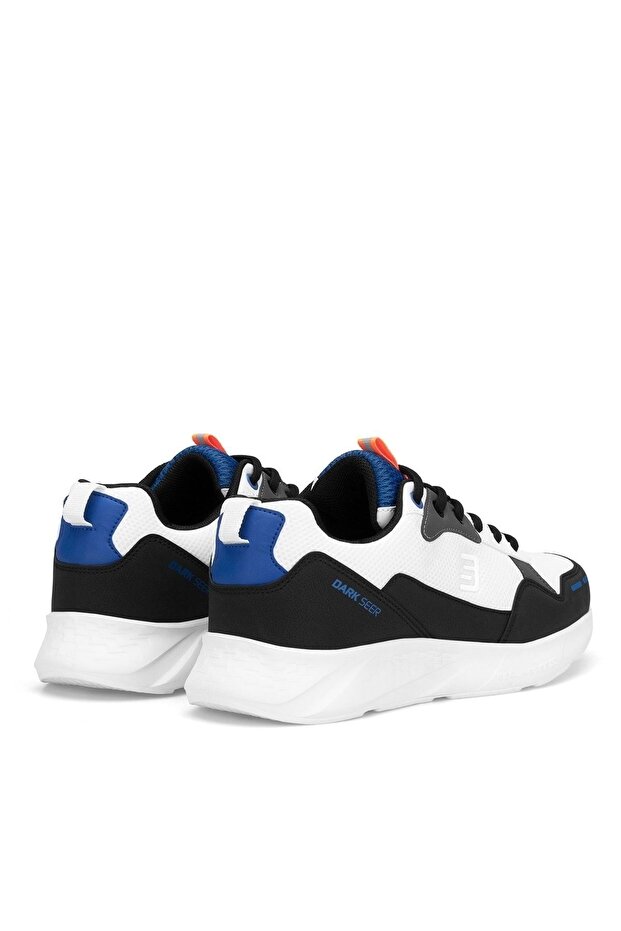 DS Rolando Biało-niebieskie trampki unisex - 5